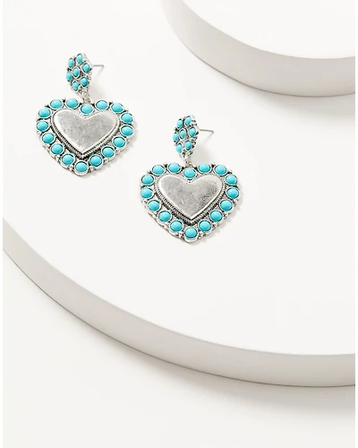 Shyanne Women's Heart Statement Earrings