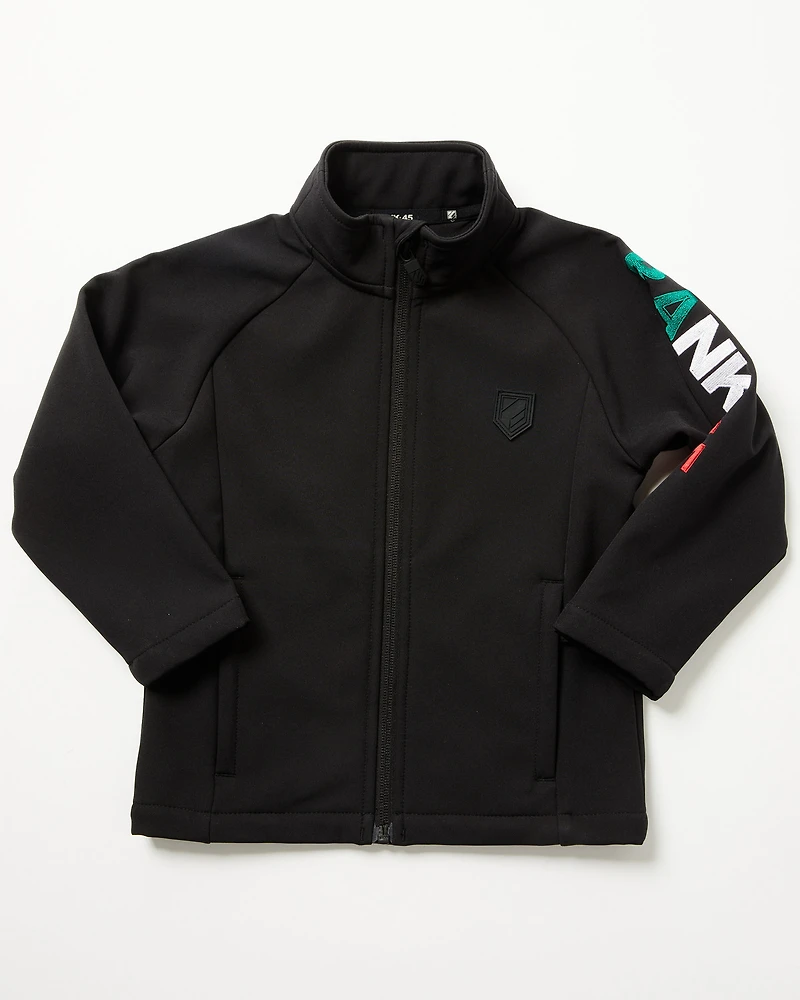 RANK 45® Toddler Boys' Mexico Flag Seal Softshell Jacket