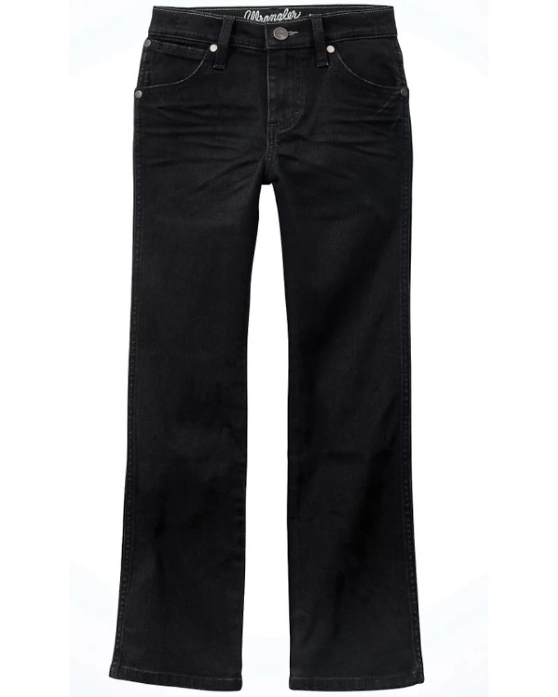 Wrangler Retro Boys' Slim Straight Stretch Denim Jeans