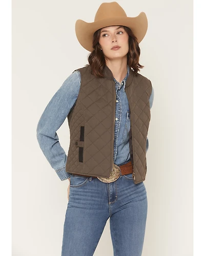 Outback Trading Co Women's Quilted Riding Vest