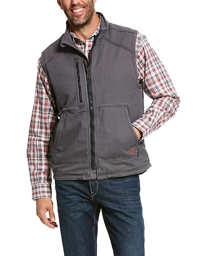 Ariat Men's FR Duralight Stretch Canvas Work Vest