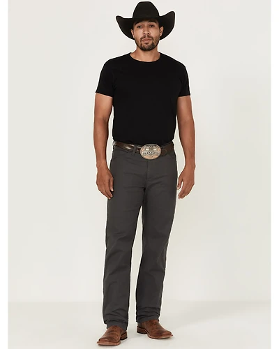 Wrangler Men's Tough Comfort Regular Fit Stretch Canvas Pants - Tall