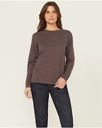 Carhartt Women's Loose Fit Heavyweight Long Sleeve Logo Graphic Work Tee