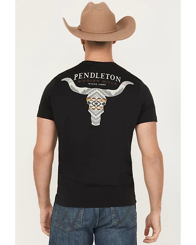 Pendleton Men's Cascadia Skull Short Sleeve Graphic T-Shirt