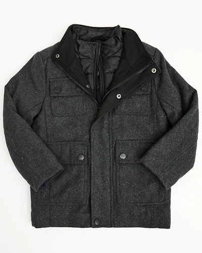 Urban Republic Boys' Military Jacket