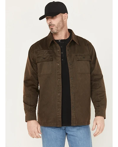Thorogood Men's Sueded Canvas Snap Shirt Jacket