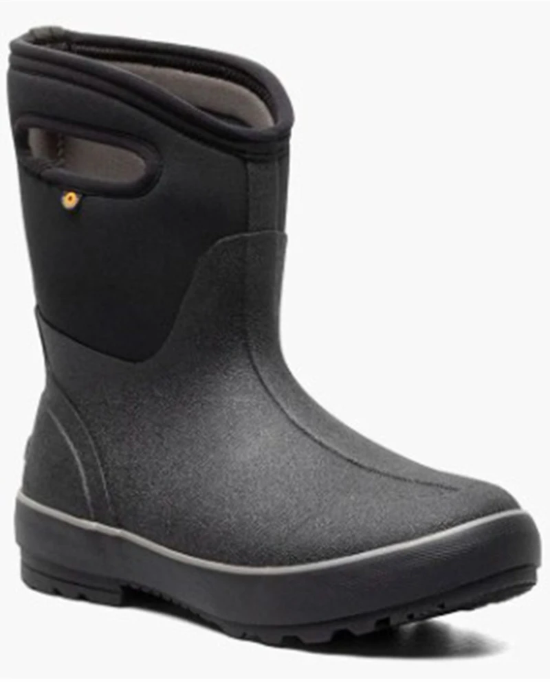 Bogs Women's Classic Mid II Waterproof Farm Ankle Boots - Round Toe