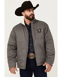 Cowboy Hardware Men's Embroidered Conceal Carry Softshell Jacket