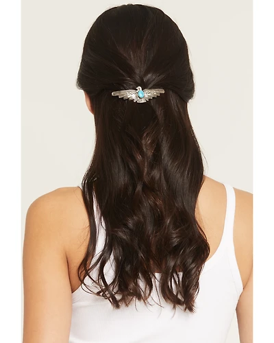 Broken Arrow Jewelry Women's Thunderbird Hair Barrette