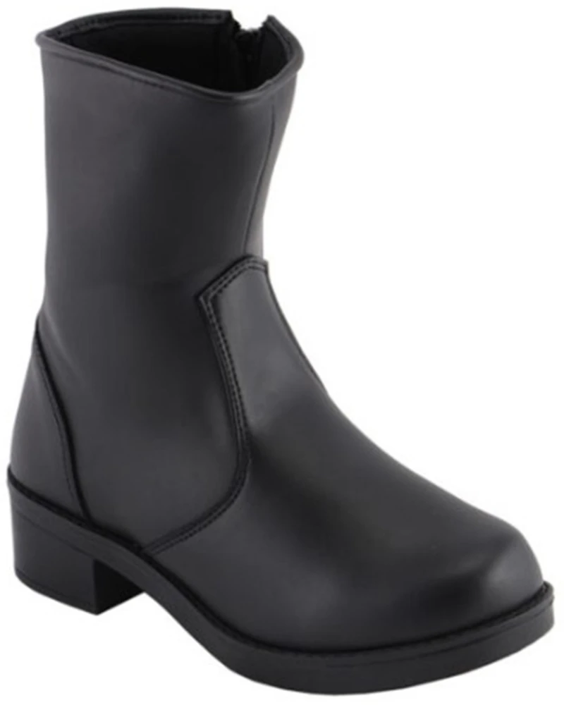 Milwaukee Leather Women's Super Clean Riding Boots - Round Toe