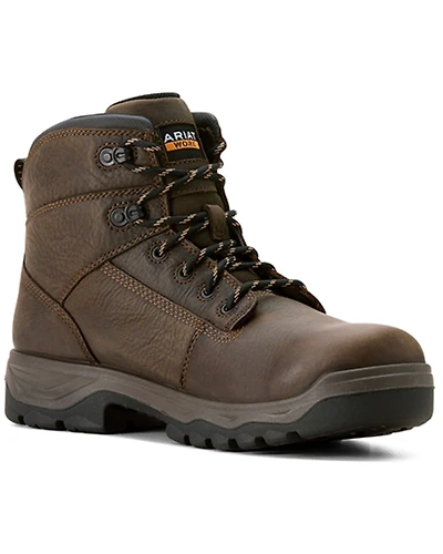 Ariat Men's 6" Turbo Duratread Waterproof Work Boots - Soft Toe