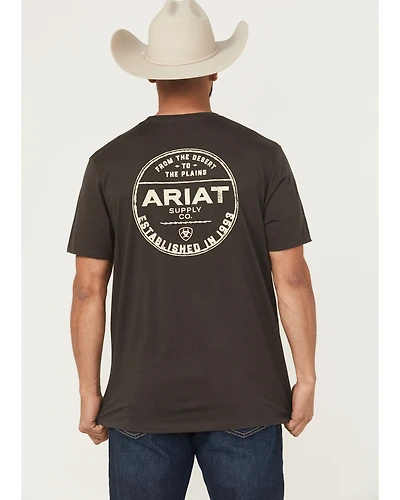 Ariat Men's Explore Circle Logo Short Sleeve Graphic T-Shirt