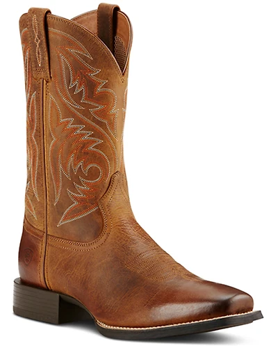 Ariat Men's Sport Herdsman Western Performance Boots - Square Toe