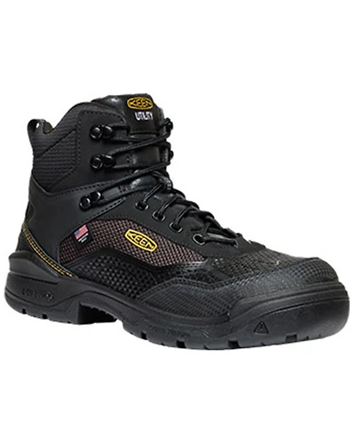 Keen Men's Stronglite Waterproof Wok Boots - Carbon Toe