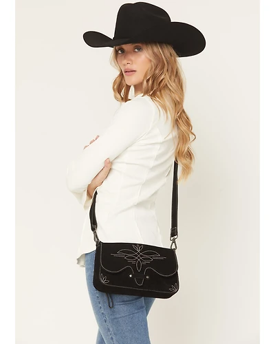 Idyllwind Women's Louanne Suede Western Crossbody Bag