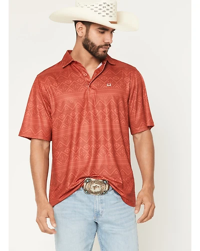 Cinch Men's ArenaFlex Southwestern Print Polo