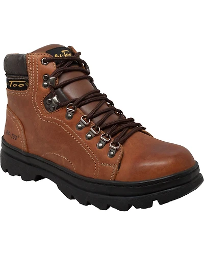 Ad Tec Men's Crazy Horse Leather 6" Work Boots