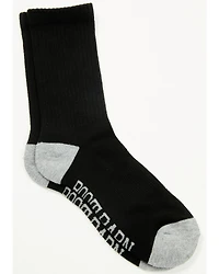 Boot Barn Women's Basic Crew Socks - 3 Pack