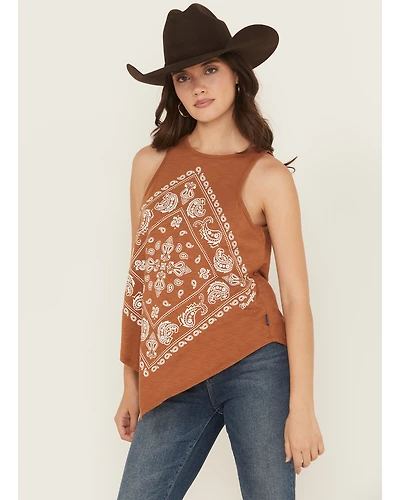 Wrangler Retro Women's Bandana Sleeveless Tank Top