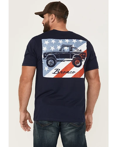 Buckwear Men's USA Velocity Short Sleeve Graphic T-Shirt