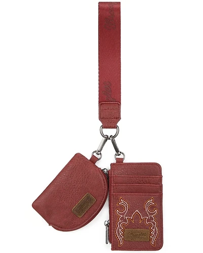 Wrangler Women's Jessie Embroidered Wristlet