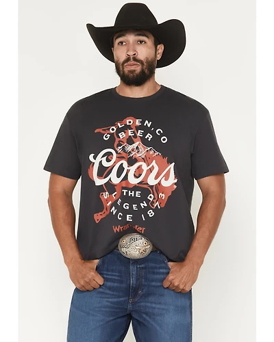 Wrangler X Coors Banquet Men's Not My First Short Sleeve Graphic T-Shirt