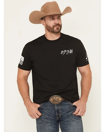 Grunt Style Men's Flag Short Sleeve Graphic T-Shirt