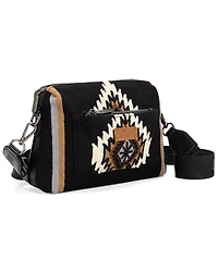 Wrangler Women's Daenery's Winter Southwestern Knitted Crossbody Bag