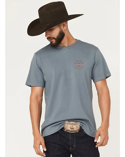 Brixton Men's Oath Logo Short Sleeve Graphic T-Shirt