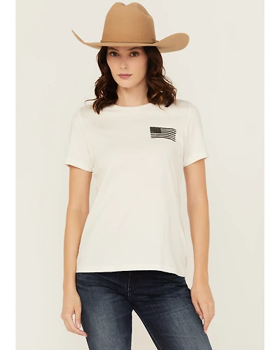 Boot Barn Women's An American Tradition Short Sleeve Fitted Graphic Tee