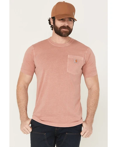 Carhartt Men's Re-Engineered Relaxed Fit Lightweight Short Sleeve Garment Dyed Work T-Shirt