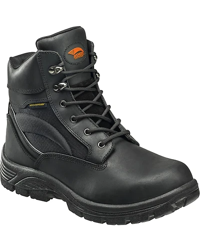Avenger Men's 6" Steel Toe Lace Up Work Boots