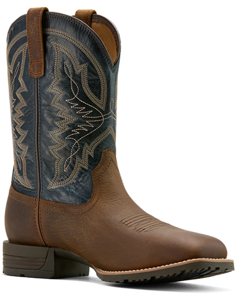 Ariat Men's Hybrid Ranchwork Waterproof Western Boots - Soft Toe