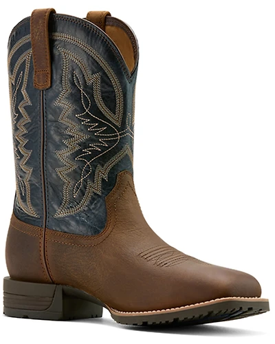 Ariat Men's Hybrid Ranchwork Waterproof Western Boots - Soft Toe