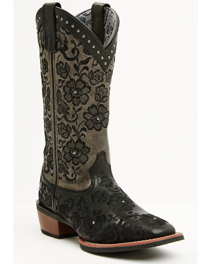 Laredo Women's Flora Western Boots - Broad Square Toe