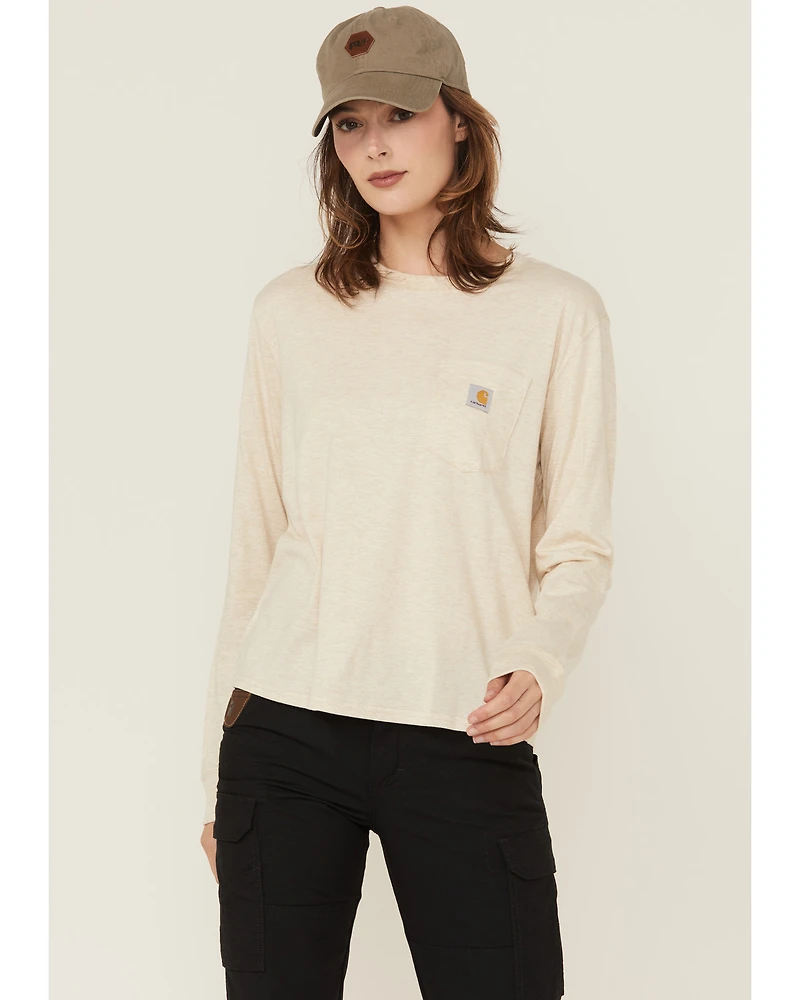 Carhartt Women's TENCEL™ Loose Fit Long Sleeve Pocket Shirt
