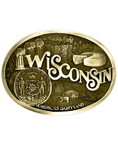 Montana Silversmiths Women's Wisconsin Cast Belt Buckle