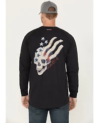 Ariat Men's FR Air USA Scream Long Sleeve Work T-Shirt