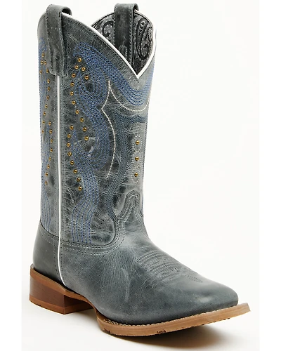 Laredo Women's Chic Western Boots - Broad Square Toe