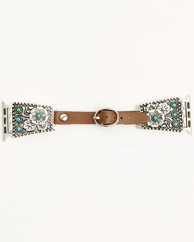 Shyanne Women's Floral Stone Smart Watch Band