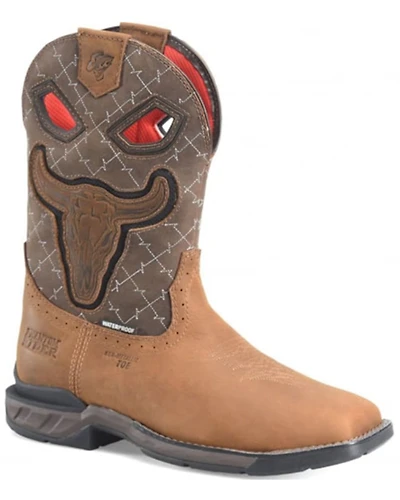 Phantom Rider Men's 11" Biggs Waterproof Pull-On Work Boots - Composite Toe