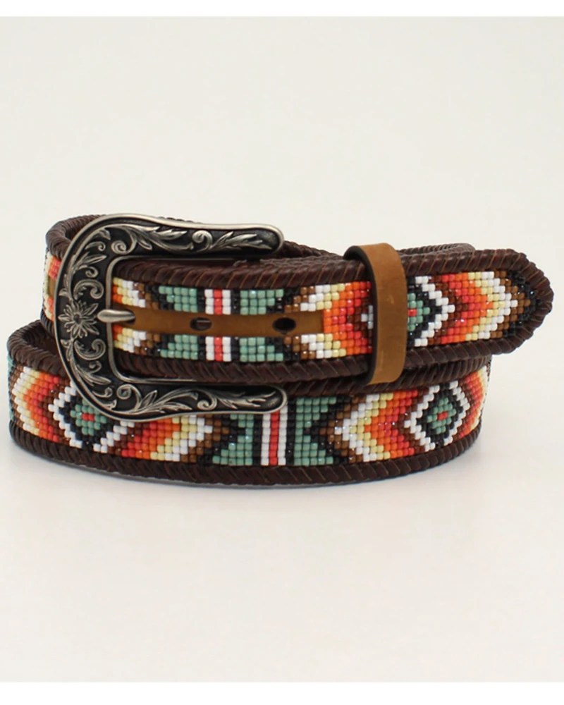 Nocona Women's Southwestern Beaded Western Belt