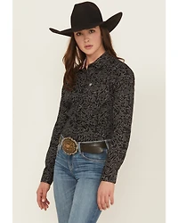 Ariat Women's Boot Stitch Kirby Long Sleeve Button-Down Stretch Western Shirt