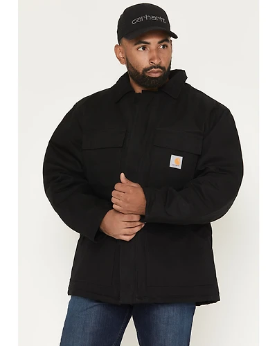 Carhartt Men's Loose Fit Firm Duck Insulated Traditional Coat
