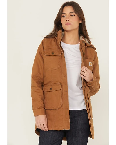 Carhartt Women's Loose Fit Weathered Duck Coat