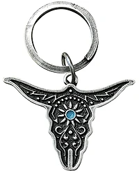 Cody James Men's Cowskull Keychain