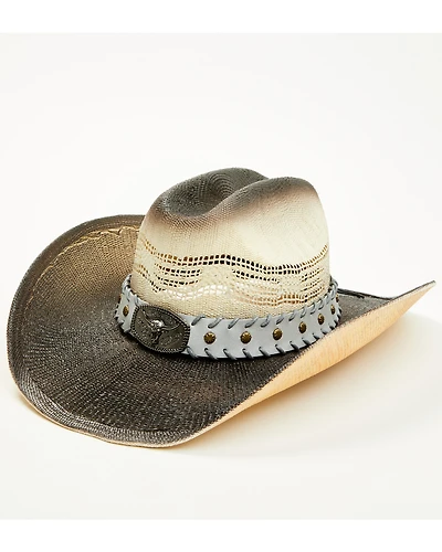 Cody James Boys' Longhorn Luke Straw Cowboy Hat