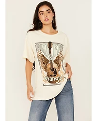 Wrangler Women's Guitar Short Sleeve Graphic Tee