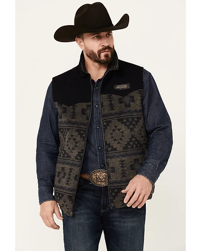 Cinch Men's Southwestern Print Concealed Carry Vest