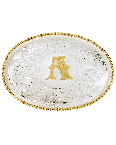 Montana Silversmiths Initial A Western Buckle
